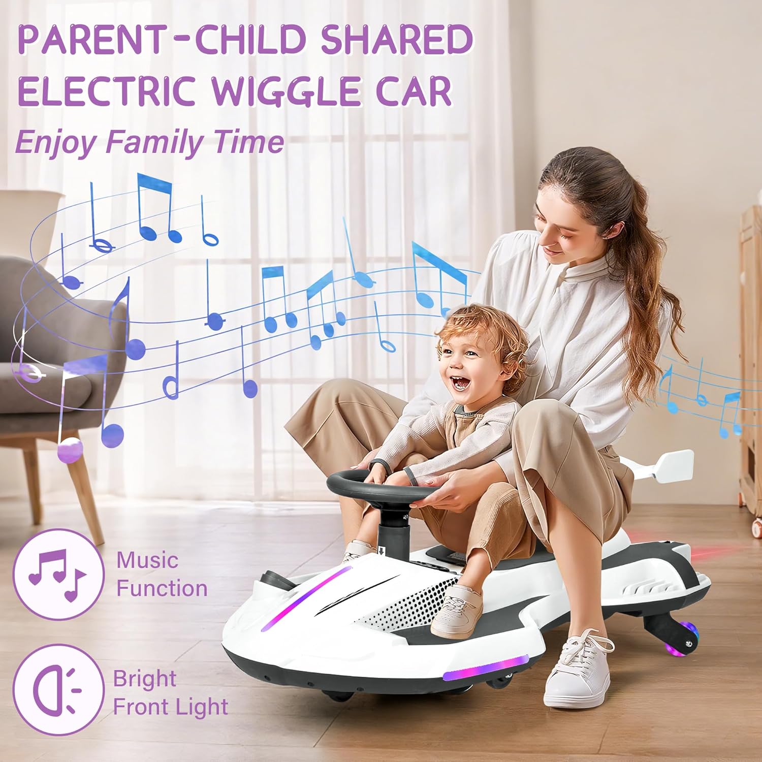 ⏰ LAST DAY Clearance Sale 80% OFF 💥12V Electric Wiggle Car for Kids