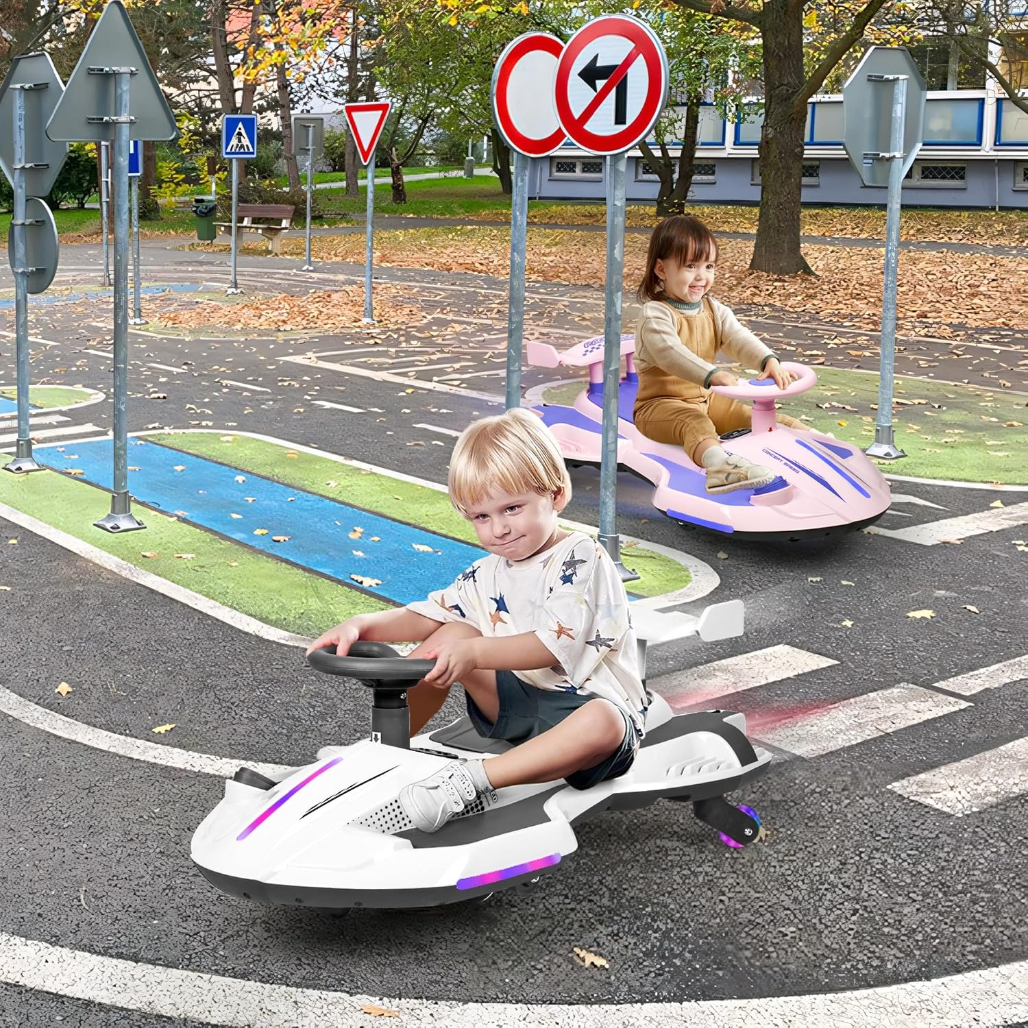 ⏰ LAST DAY Clearance Sale 80% OFF 💥12V Electric Wiggle Car for Kids