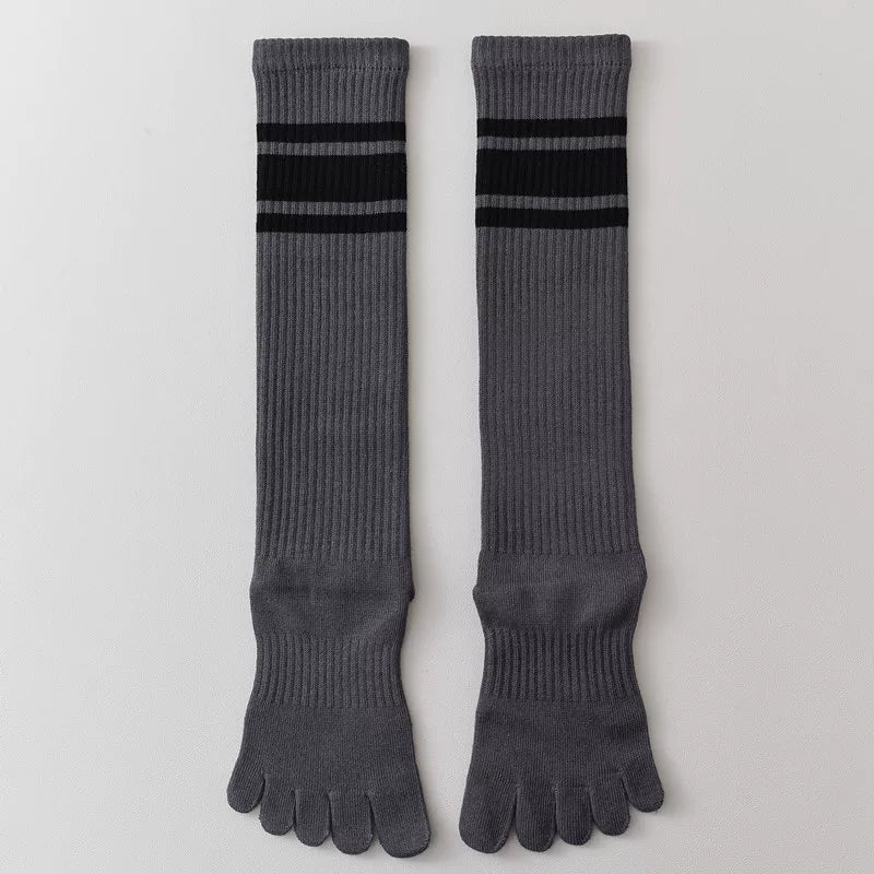 Crystorax | Women’s Long Five-Finger Socks with Split-Toe Design