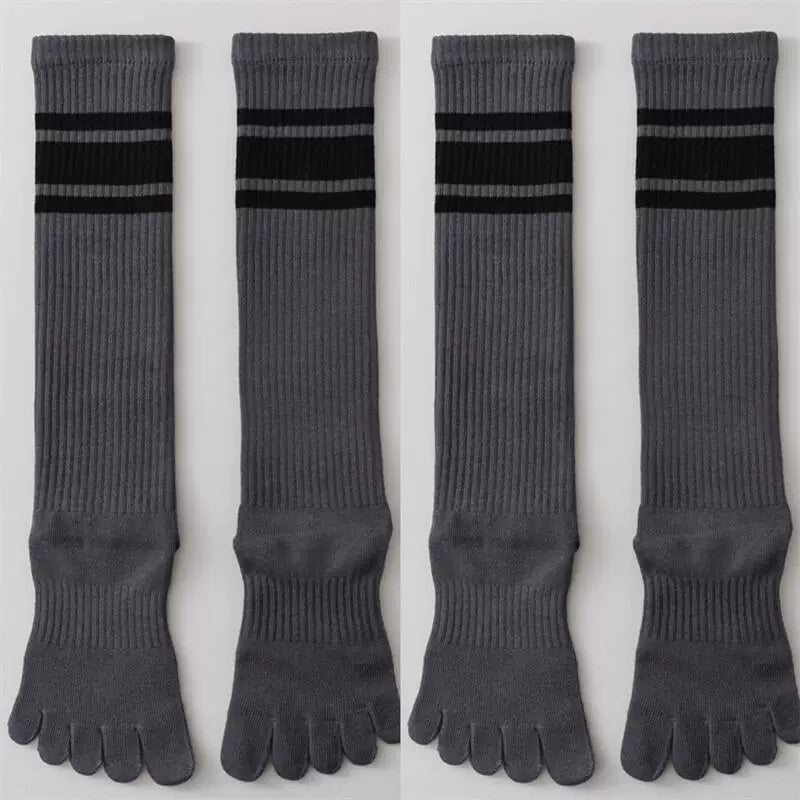Crystorax | Women’s Long Five-Finger Socks with Split-Toe Design