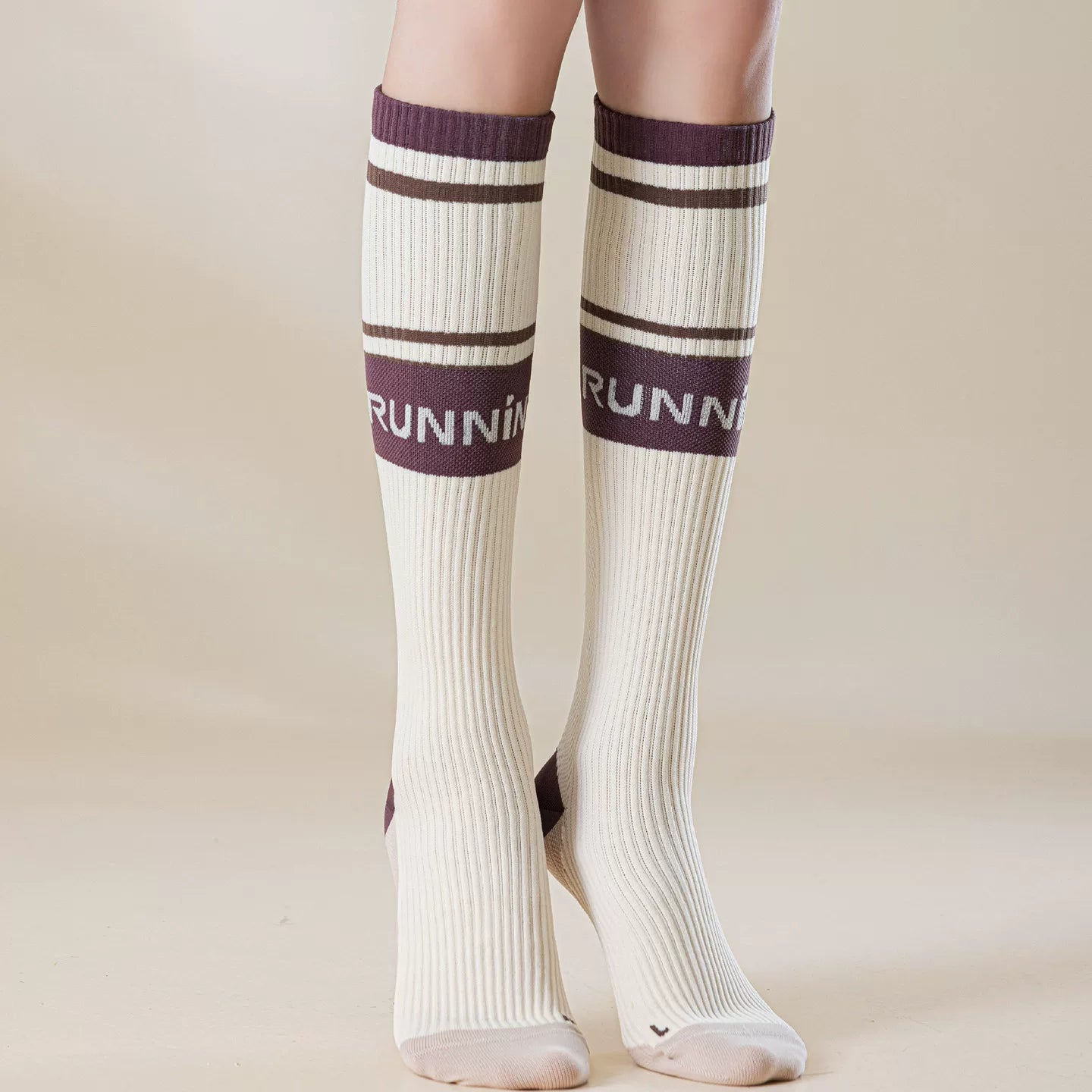 Crystorax | Women’s Calf-Length Knit Socks for Everyday Wear