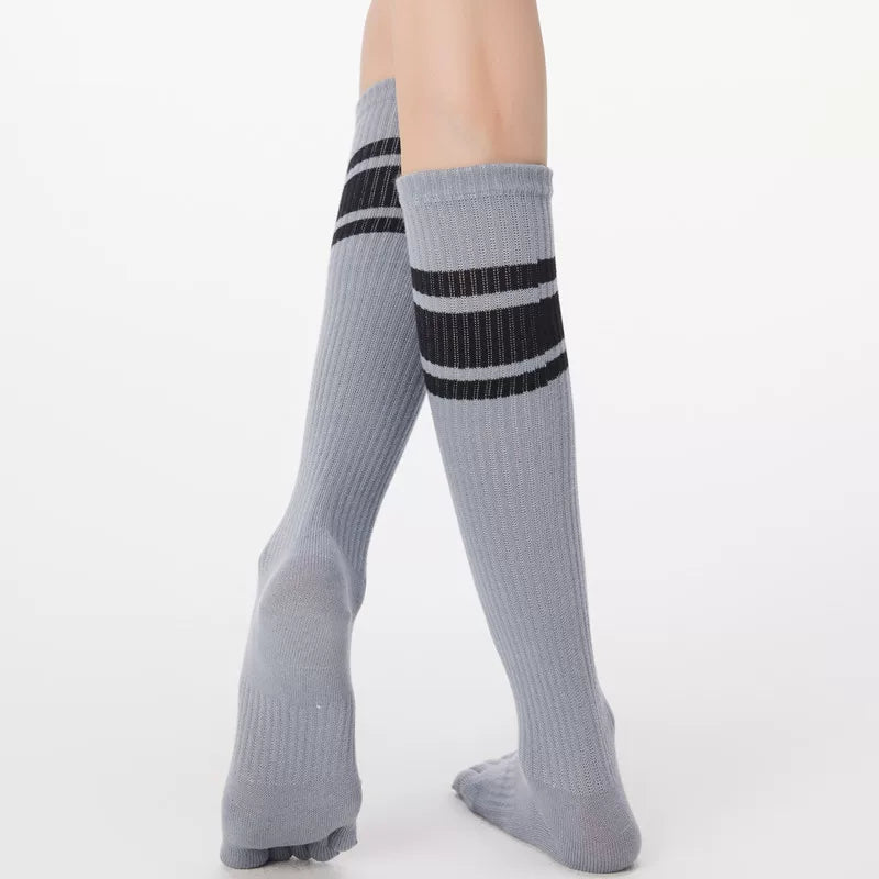 Crystorax | Women’s Long Five-Finger Socks with Split-Toe Design