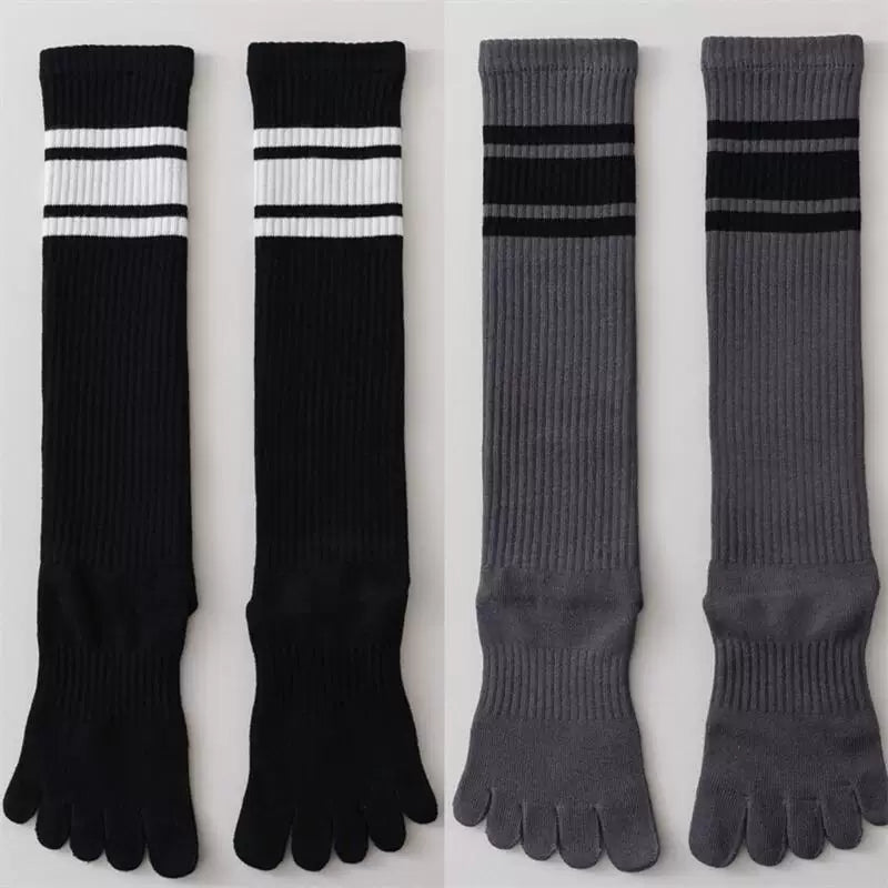 Crystorax | Women’s Long Five-Finger Socks with Split-Toe Design