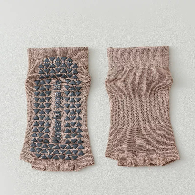 Crystorax | Women’s Open-Toe Five-Finger Yoga Socks for Spring and Summer