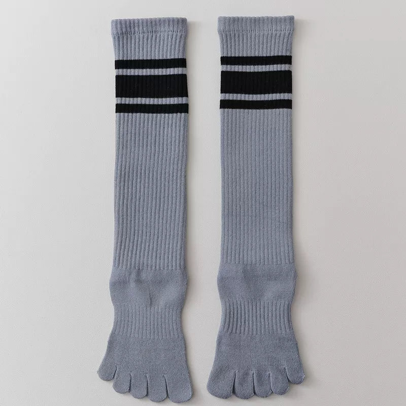 Crystorax | Women’s Long Five-Finger Socks with Split-Toe Design