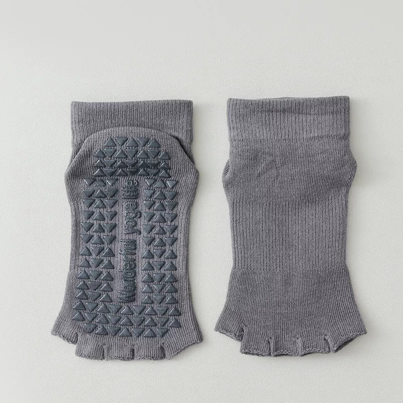 Crystorax | Women’s Open-Toe Five-Finger Yoga Socks for Spring and Summer