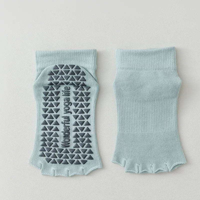 Crystorax | Women’s Open-Toe Five-Finger Yoga Socks for Spring and Summer