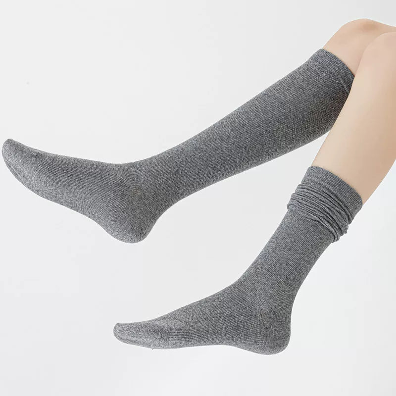 Crystorax | Women’s Lightweight Half-Knee Socks for Mild Seasons