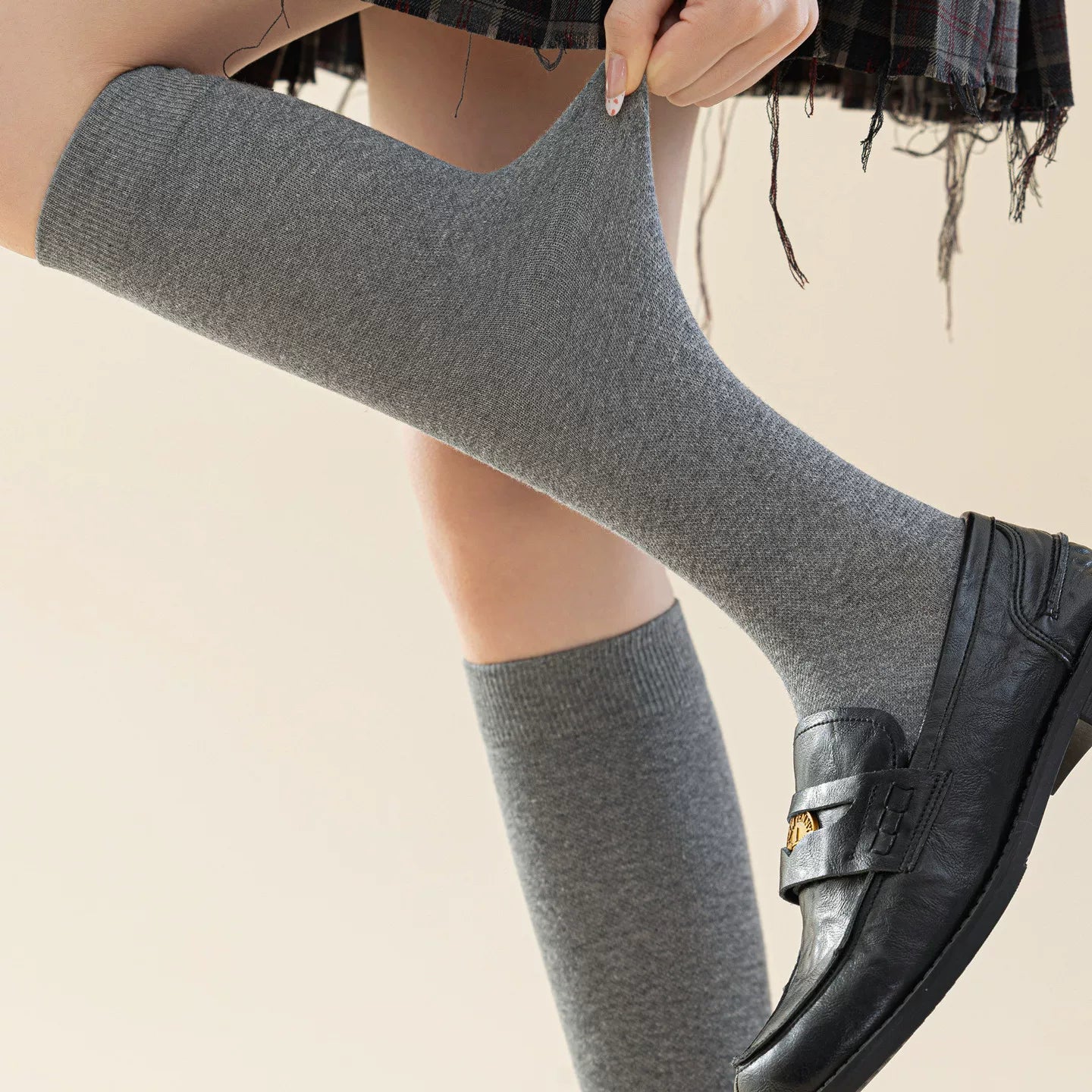 Crystorax | Women’s Pile Knit Long Socks for Everyday Use