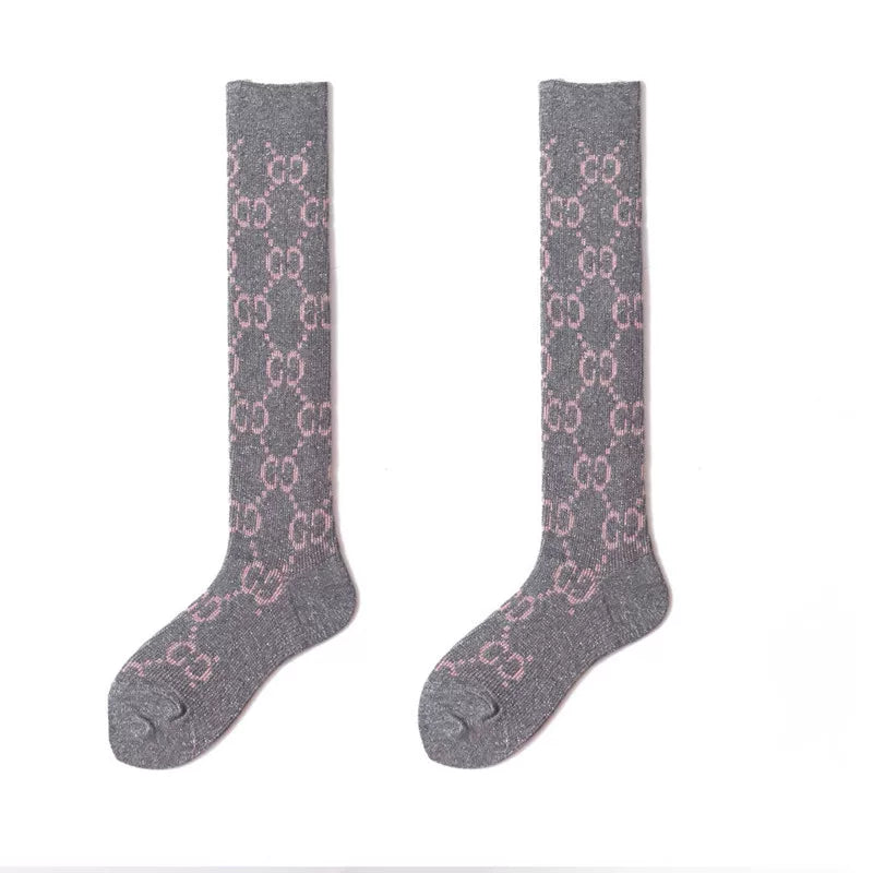 Crystorax | Everyday Sheer Knee-Length Socks for Women
