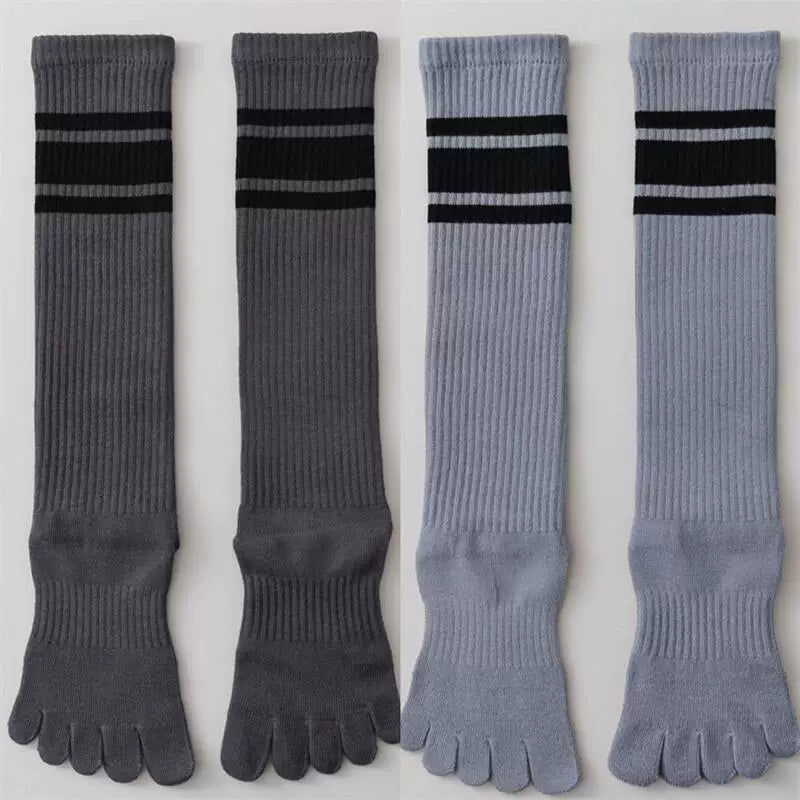 Crystorax | Women’s Long Five-Finger Socks with Split-Toe Design