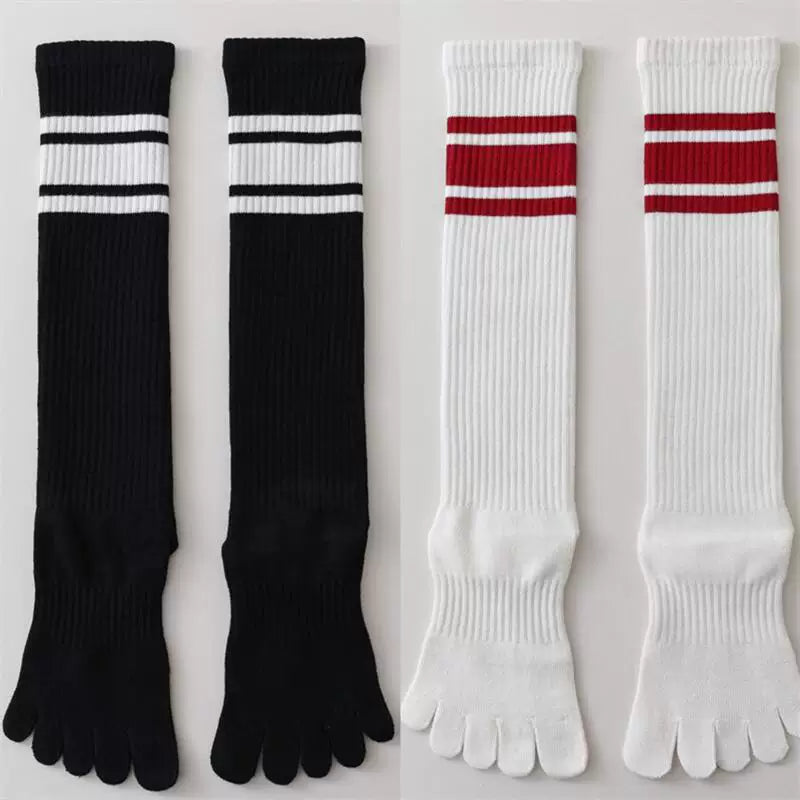 Crystorax | Women’s Long Five-Finger Socks with Split-Toe Design