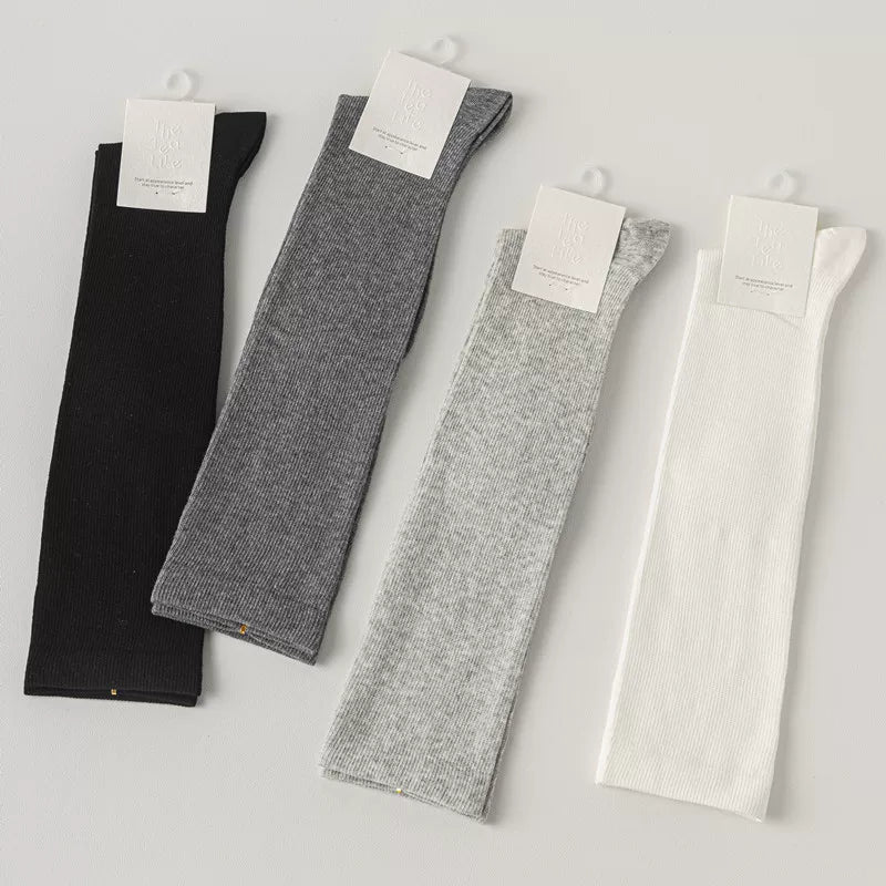 Crystorax | Women’s Lightweight Half-Knee Socks for Mild Seasons