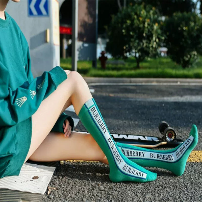 Crystorax | Women’s Mid-Calf Pile Socks for Spring and Autumn Daily Wear  Description